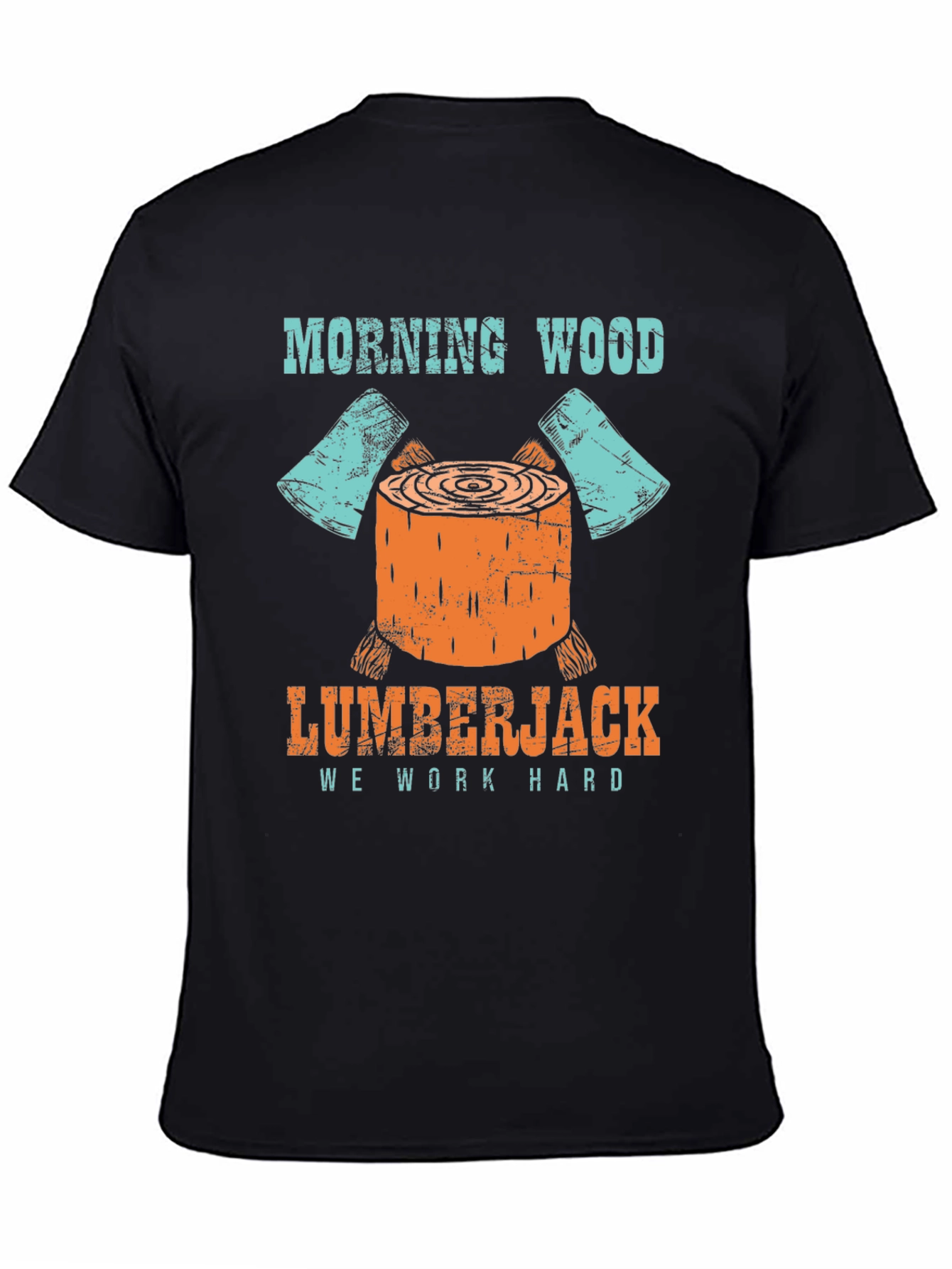 Morning Wood Lumberjack Graphic Tee