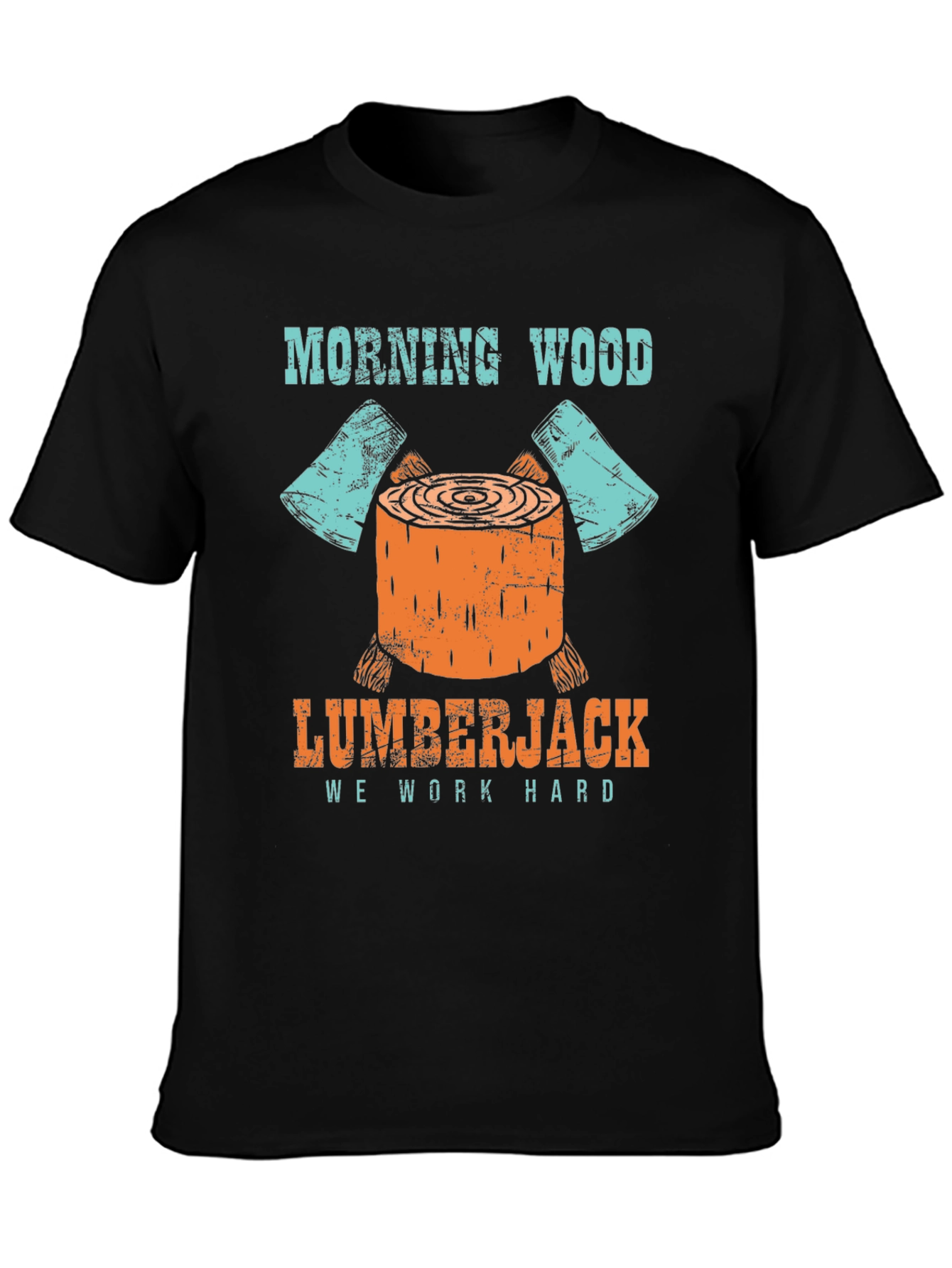 Morning Wood Lumberjack Graphic Tee