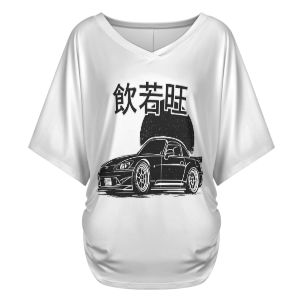 JDM Sunset Drift Car Graphic Tee – Japanese Street Racing Aesthetic Shirt(z435)