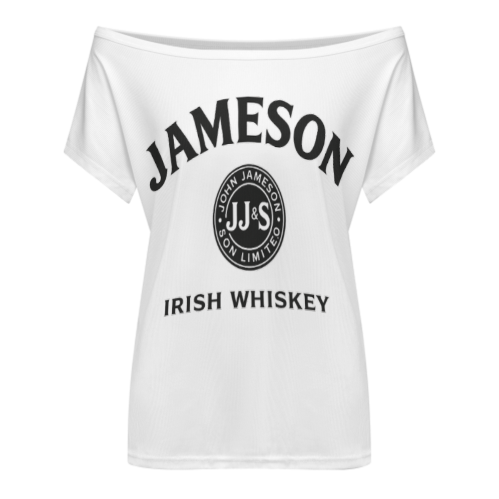 Vintage Irish Whiskey Graphic Tee – Retro Distressed Jameson Inspired Streetwear Shirt(z417)