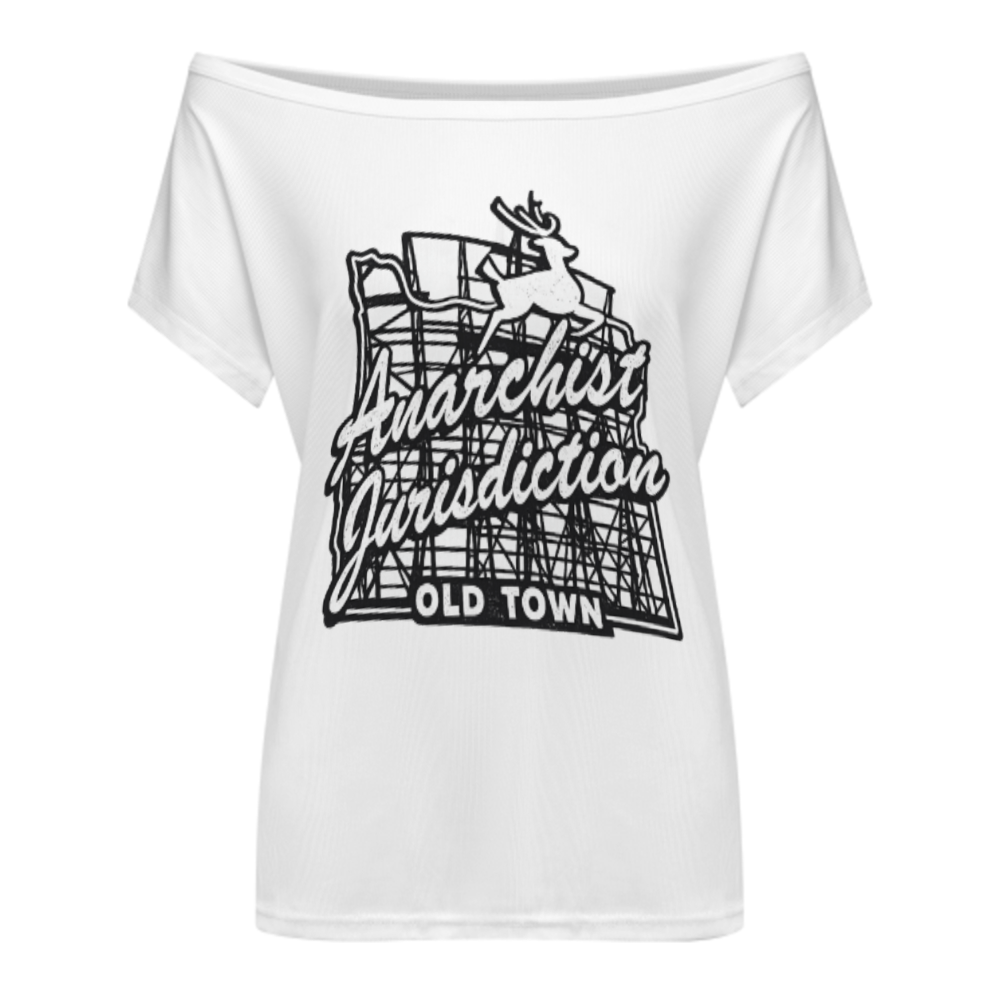 Anarchist Jurisdiction Old Town Graphic Tee – Vintage Urban Streetwear Shirt(z421)