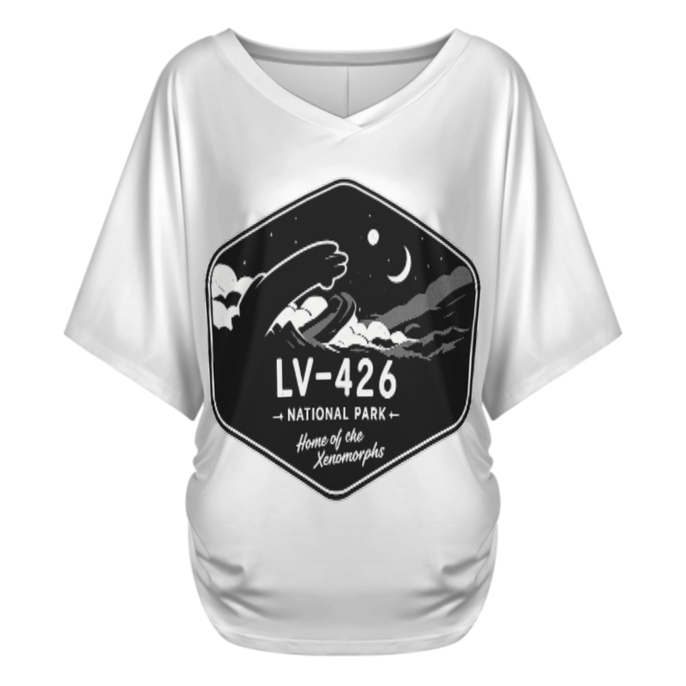 LV-426 National Park Graphic T-Shirt – Retro Sci-Fi Space Adventure Tee(z433)
