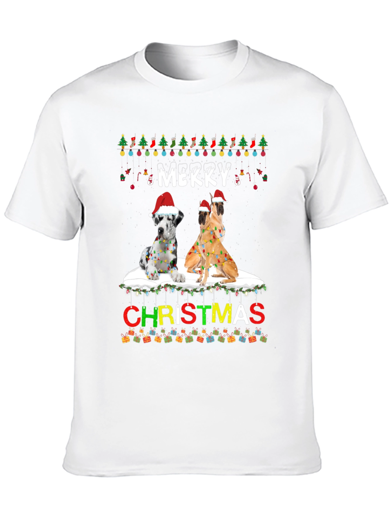 Merry Christmas Dog Lover T-Shirt