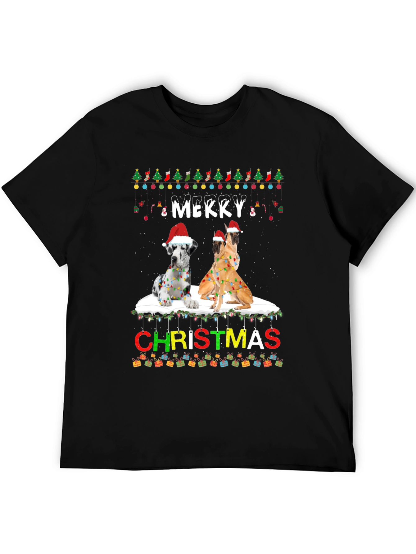 Merry Christmas Dog Lover T-Shirt