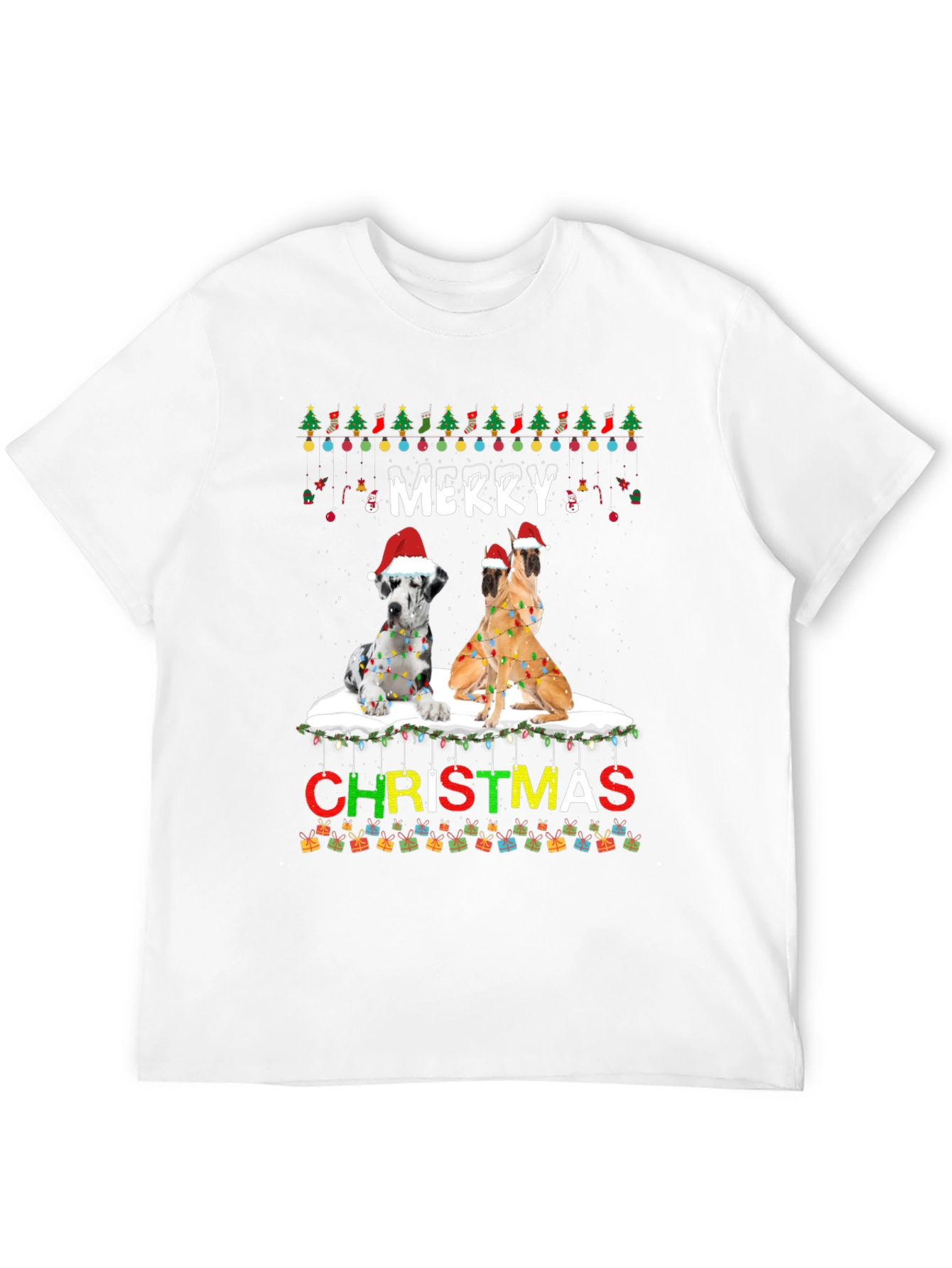 Merry Christmas Dog Lover T-Shirt