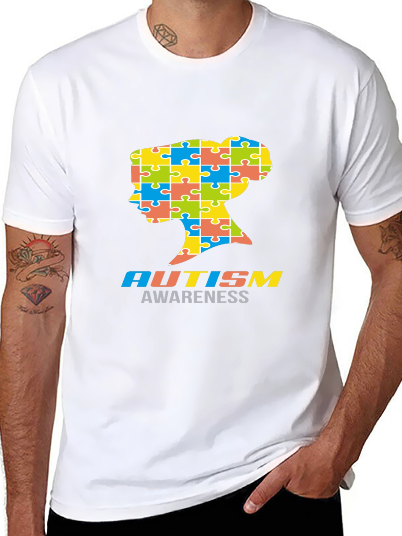 Autism Awareness Puzzle T-Shirt