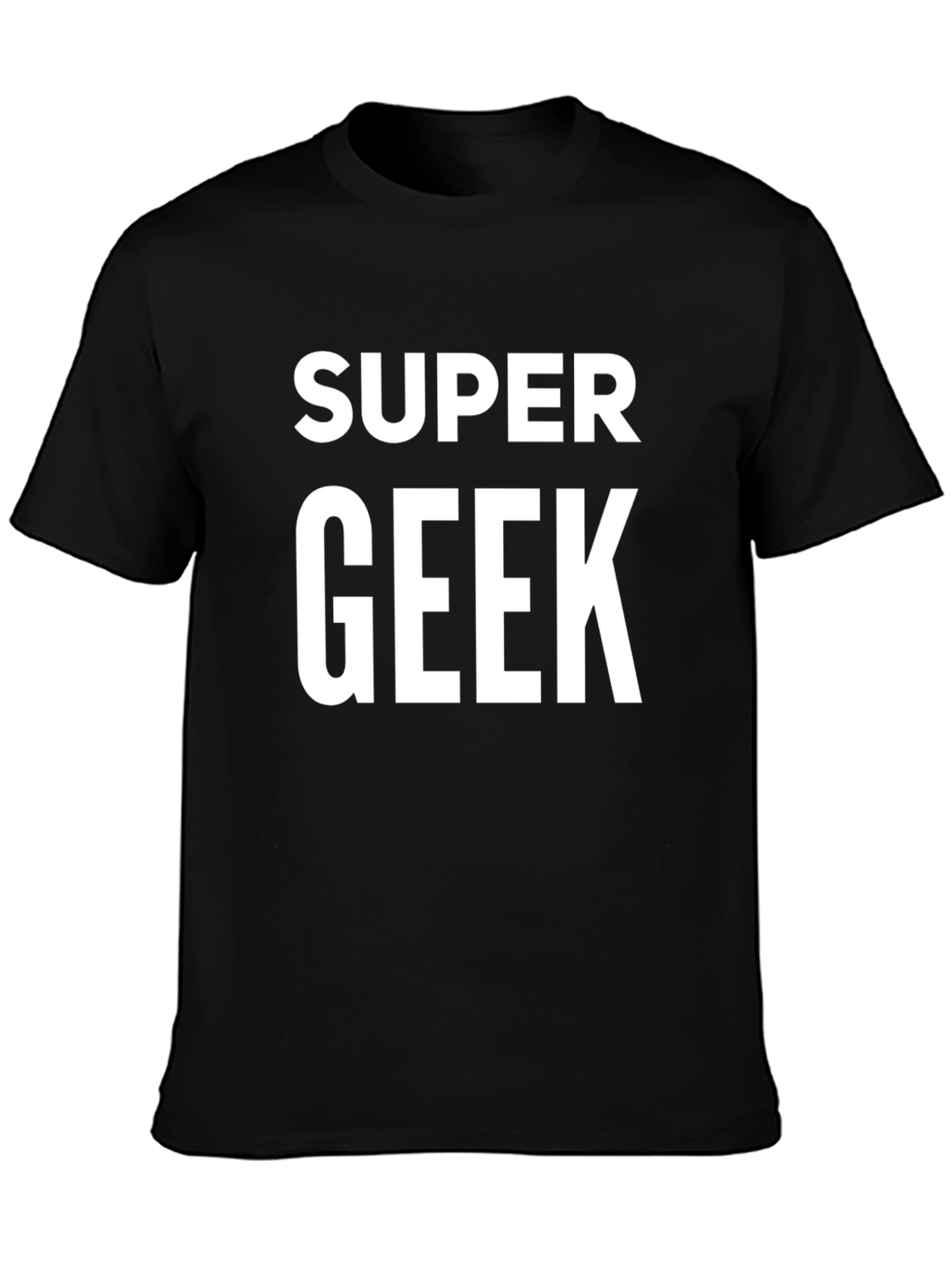 Super Geek Tee - Trendy Graphic T-Shirt
