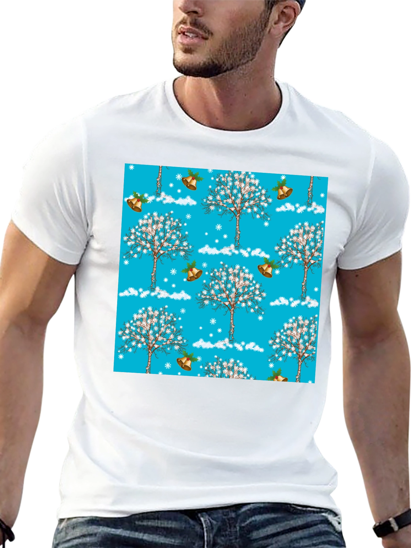 Winter Tree Patterned Tee