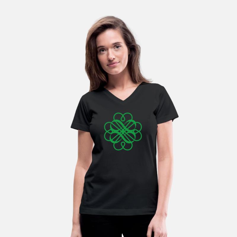 4 Heart Clover Double Infinity Lucky Symbol