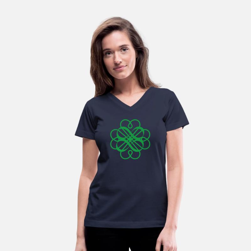 4 Heart Clover Double Infinity Lucky Symbol