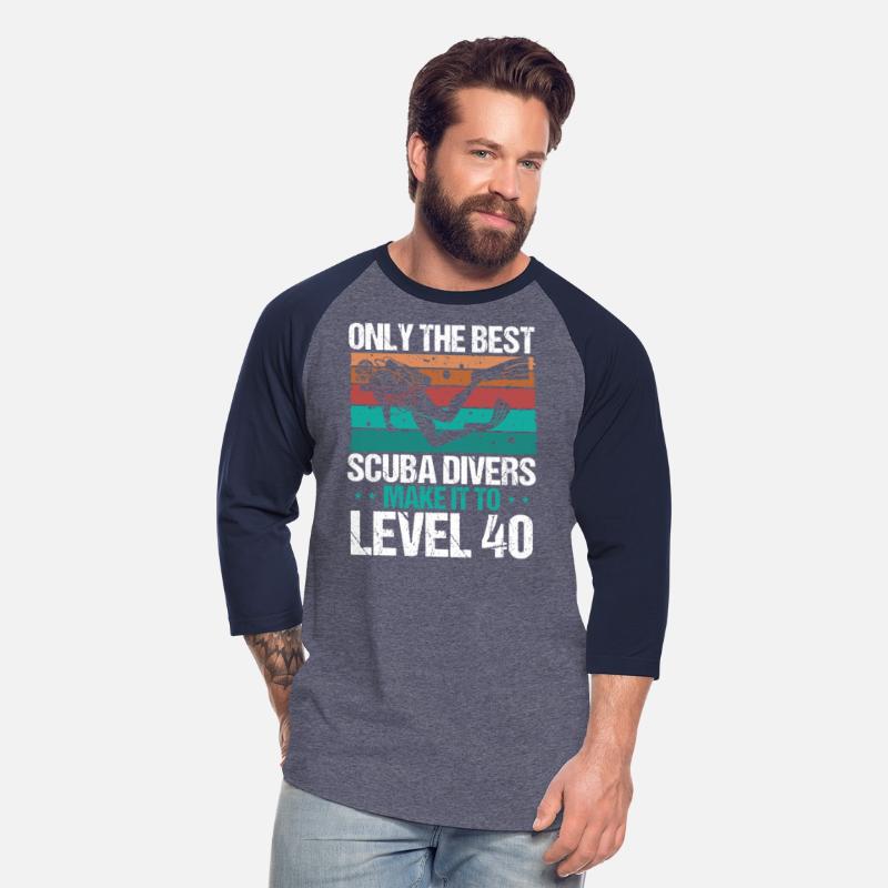 40 Scuba Diving Level 40 Year Diver Snorkeling