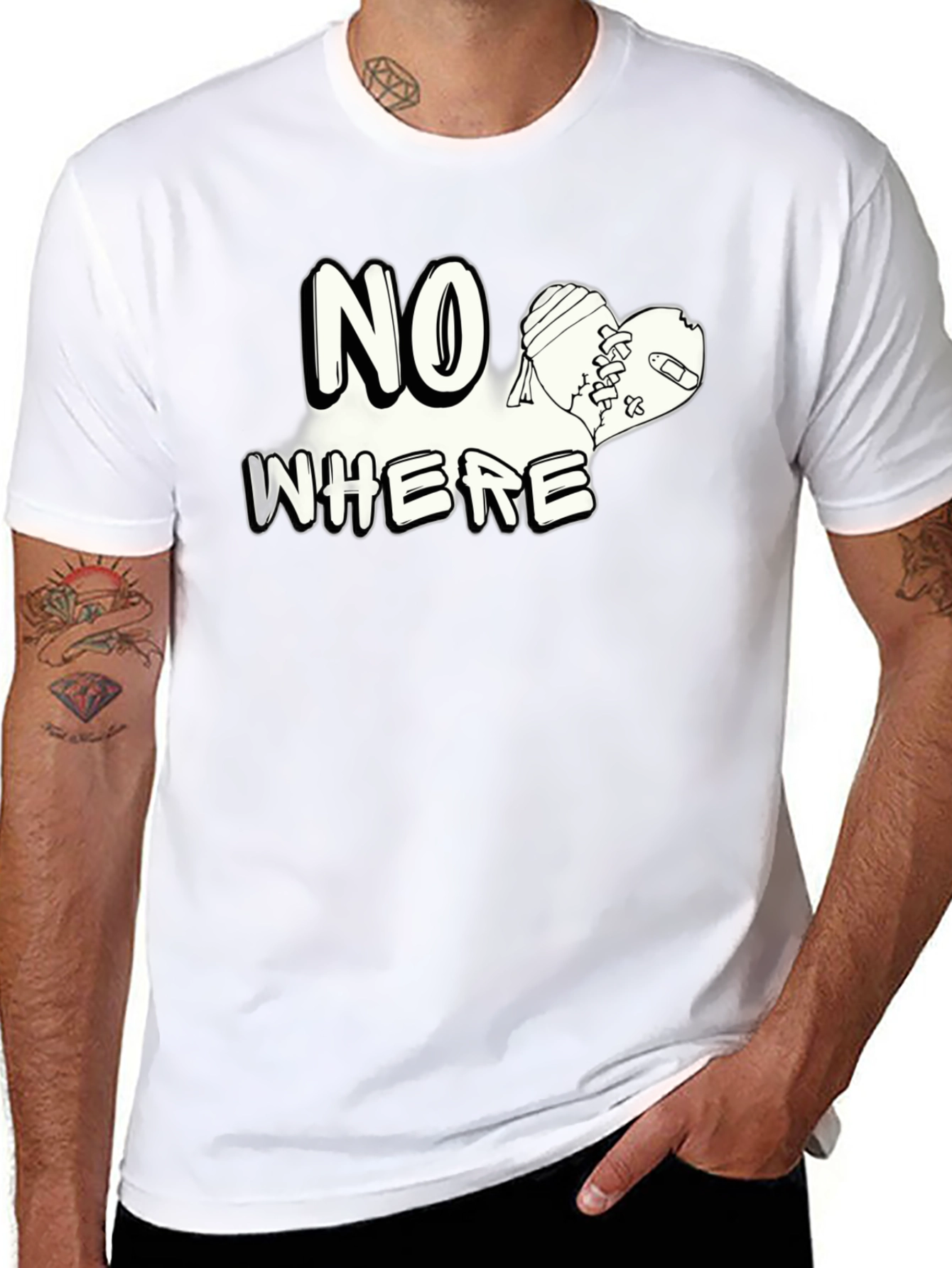 No Where Heartache Graphic Tee