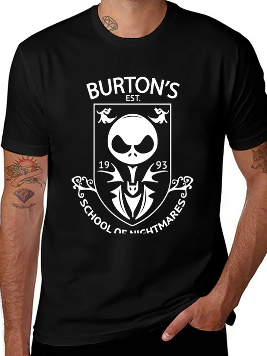 Burtons School of Nightmares Graphic T-Shirt