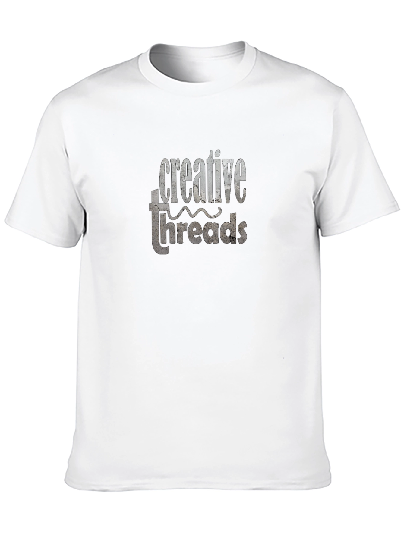 Creative Threads Black Graphic Tee