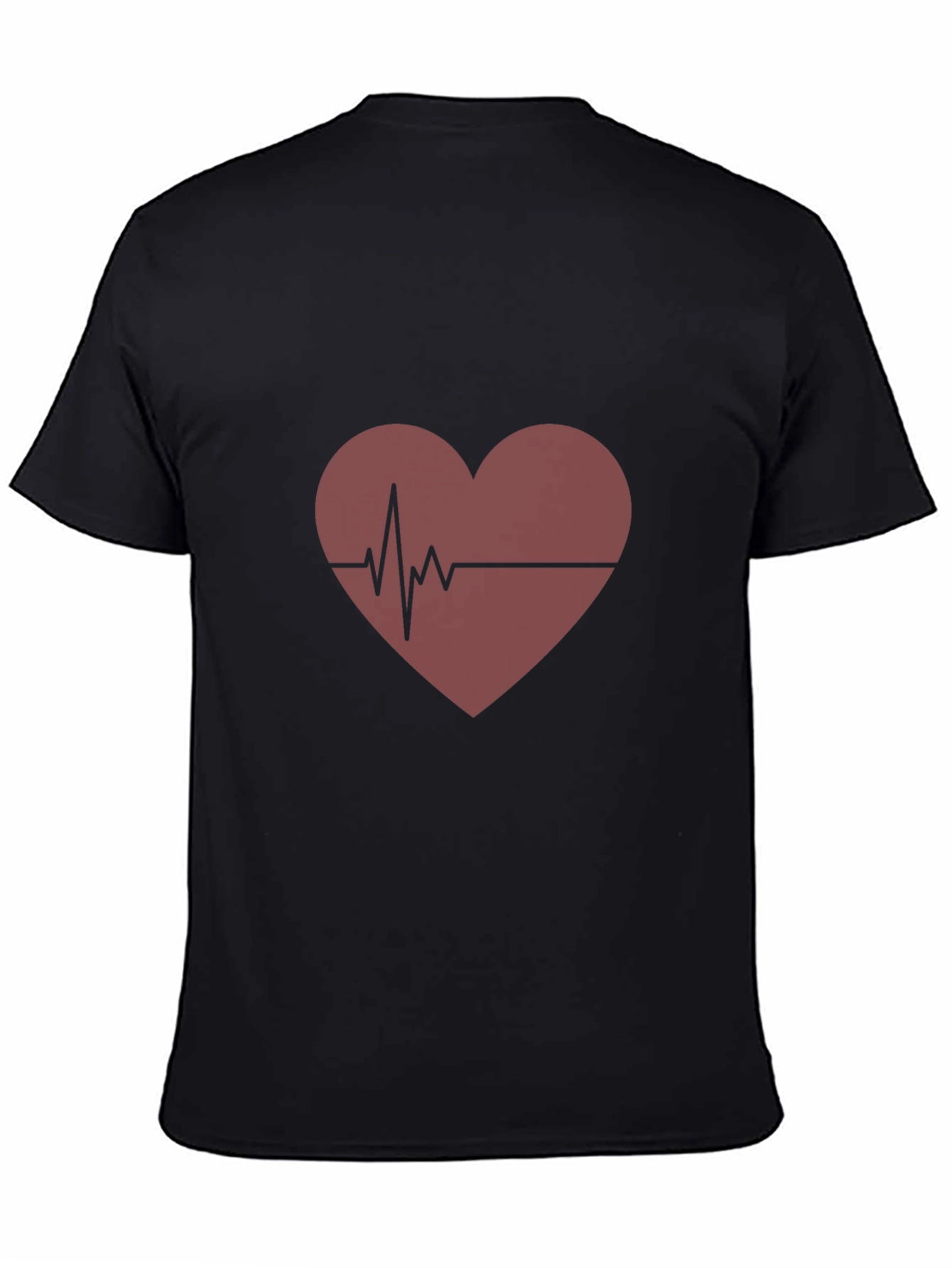 Heartbeat Graphic Tee - Mens Casual T-Shirt