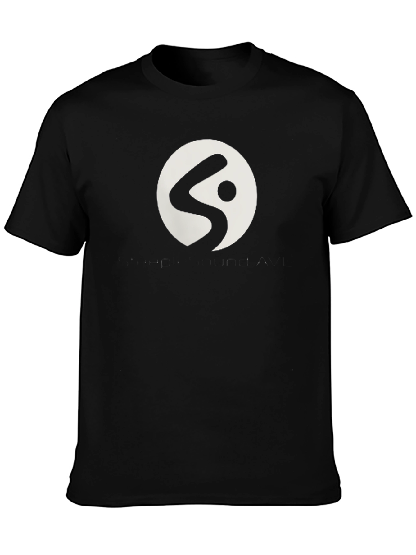 Modern Graphic Tee - Black Casual Shirt