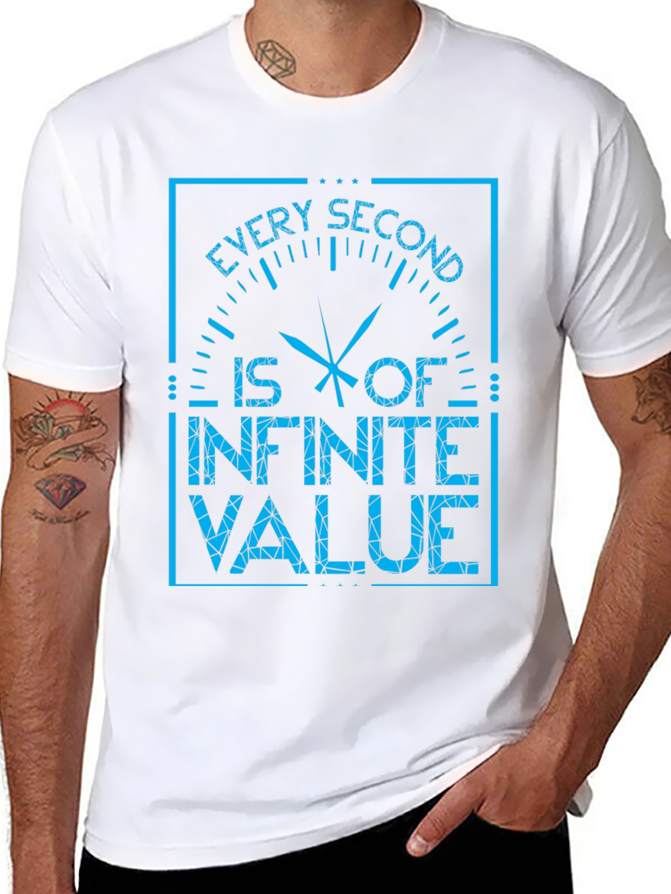 Every Second Tee - Infinite Value Graphic T-Shirt