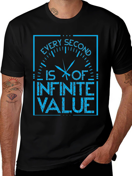 Every Second Tee - Infinite Value Graphic T-Shirt