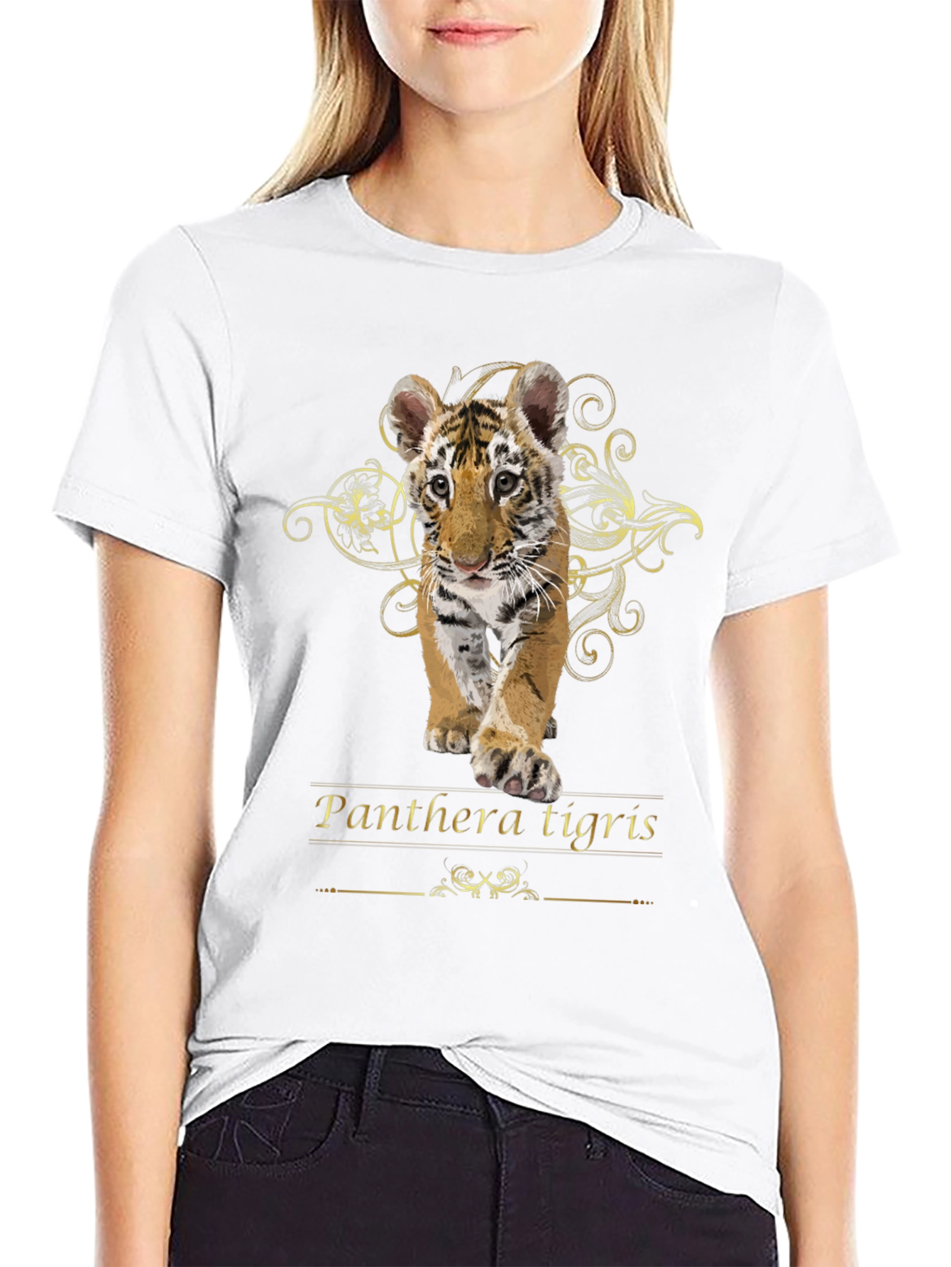 Tiger Cub T-Shirt - Panthera Tigris Graphic Tee
