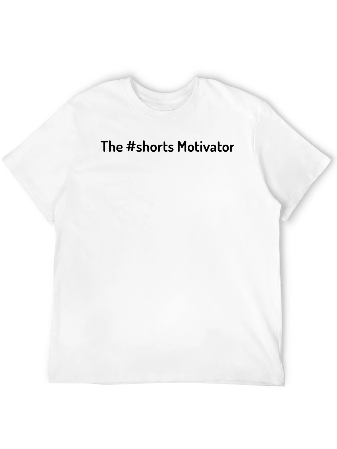The #shorts Motivator Black T-Shirt