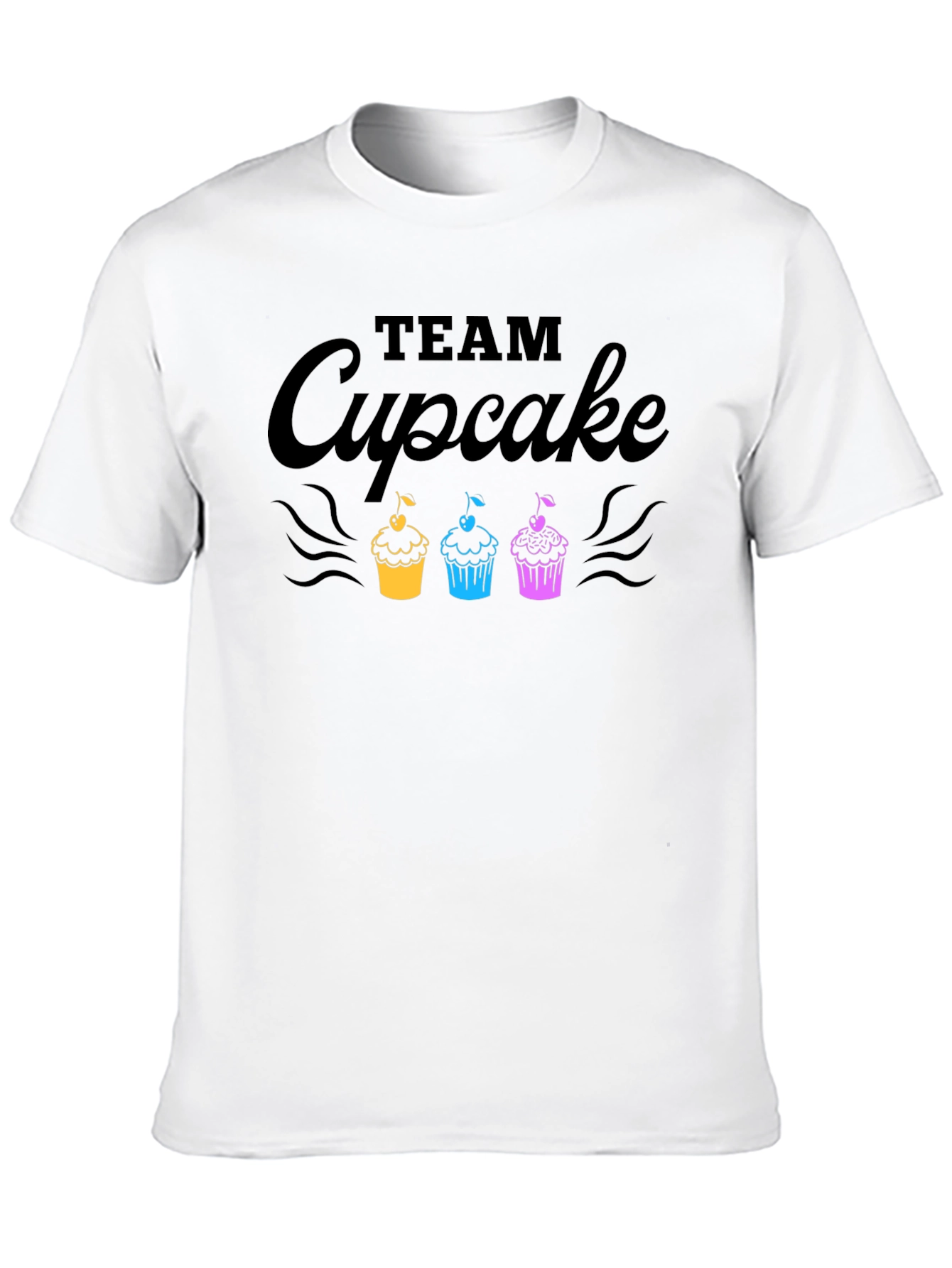 Team Cupcake Graphic Tee - Sweet Treat Shirt