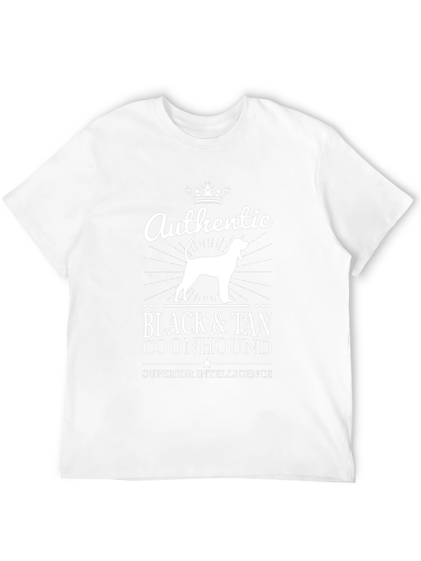 Authentic Black & Tan Coonhound Tee