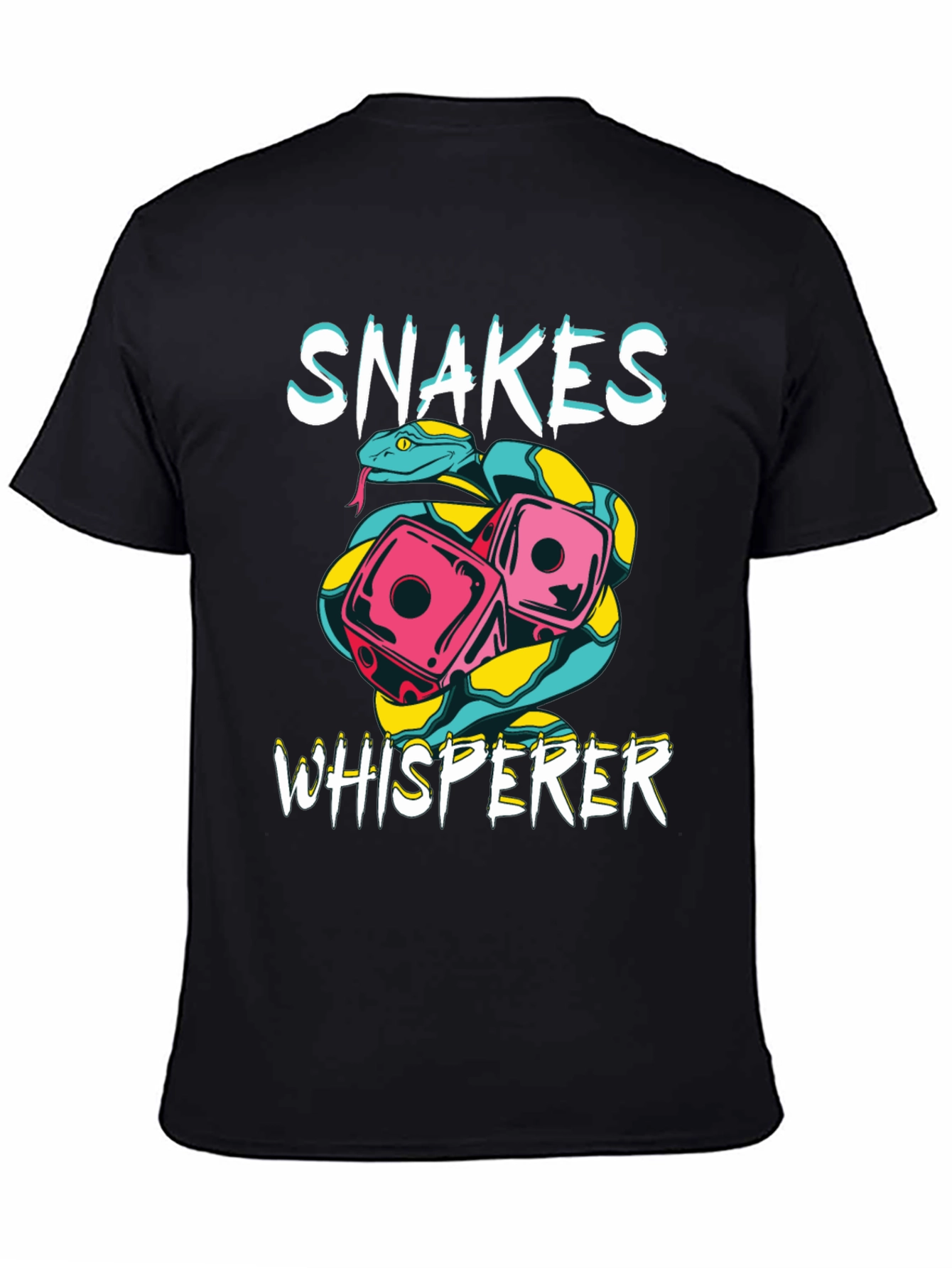 Snakes Whisperer Graphic T-Shirt