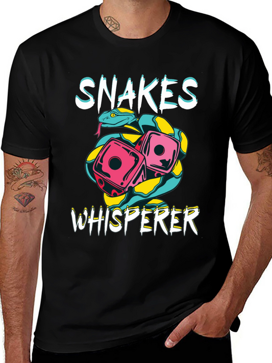 Snakes Whisperer Graphic T-Shirt
