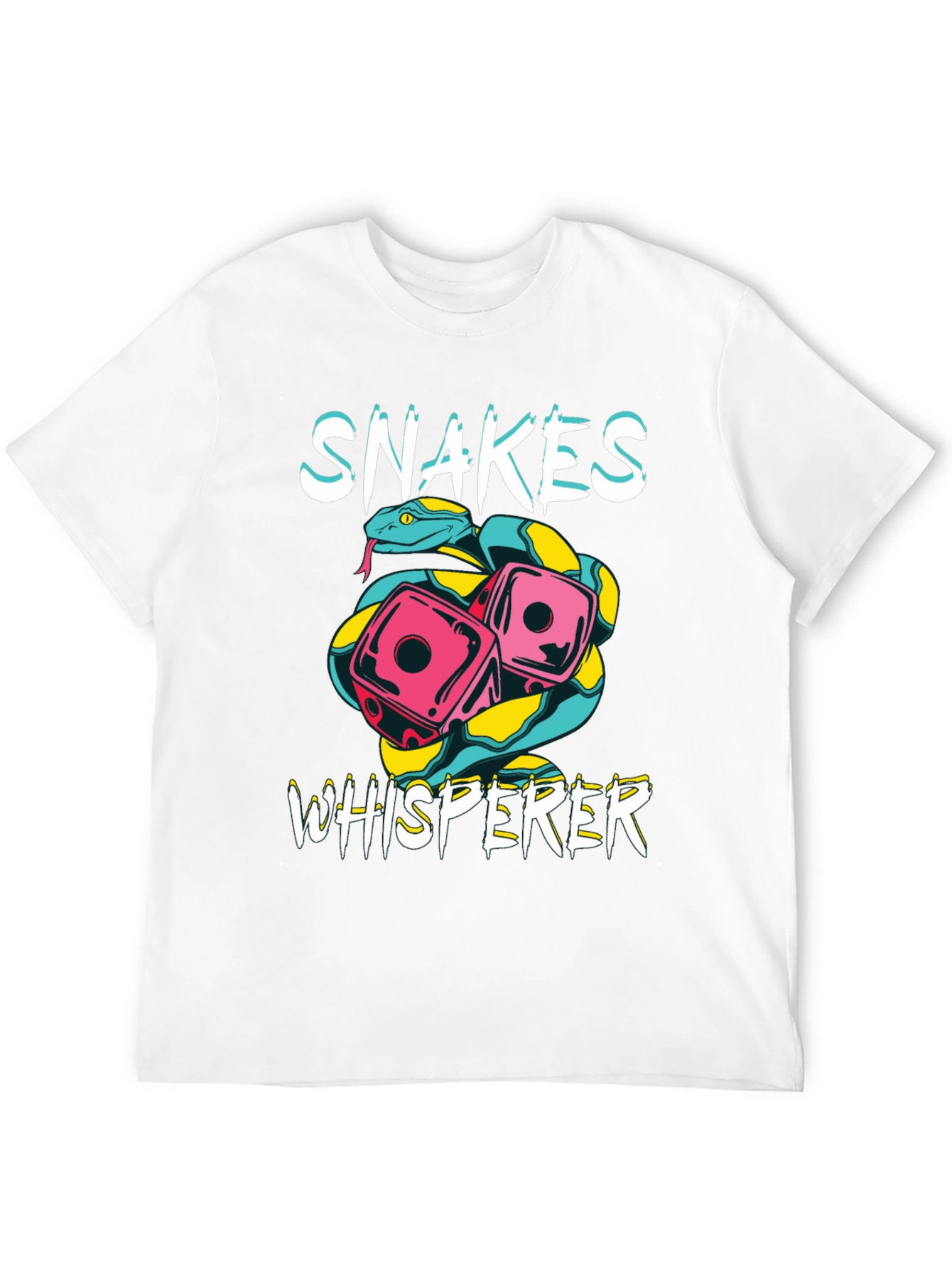 Snakes Whisperer Graphic T-Shirt