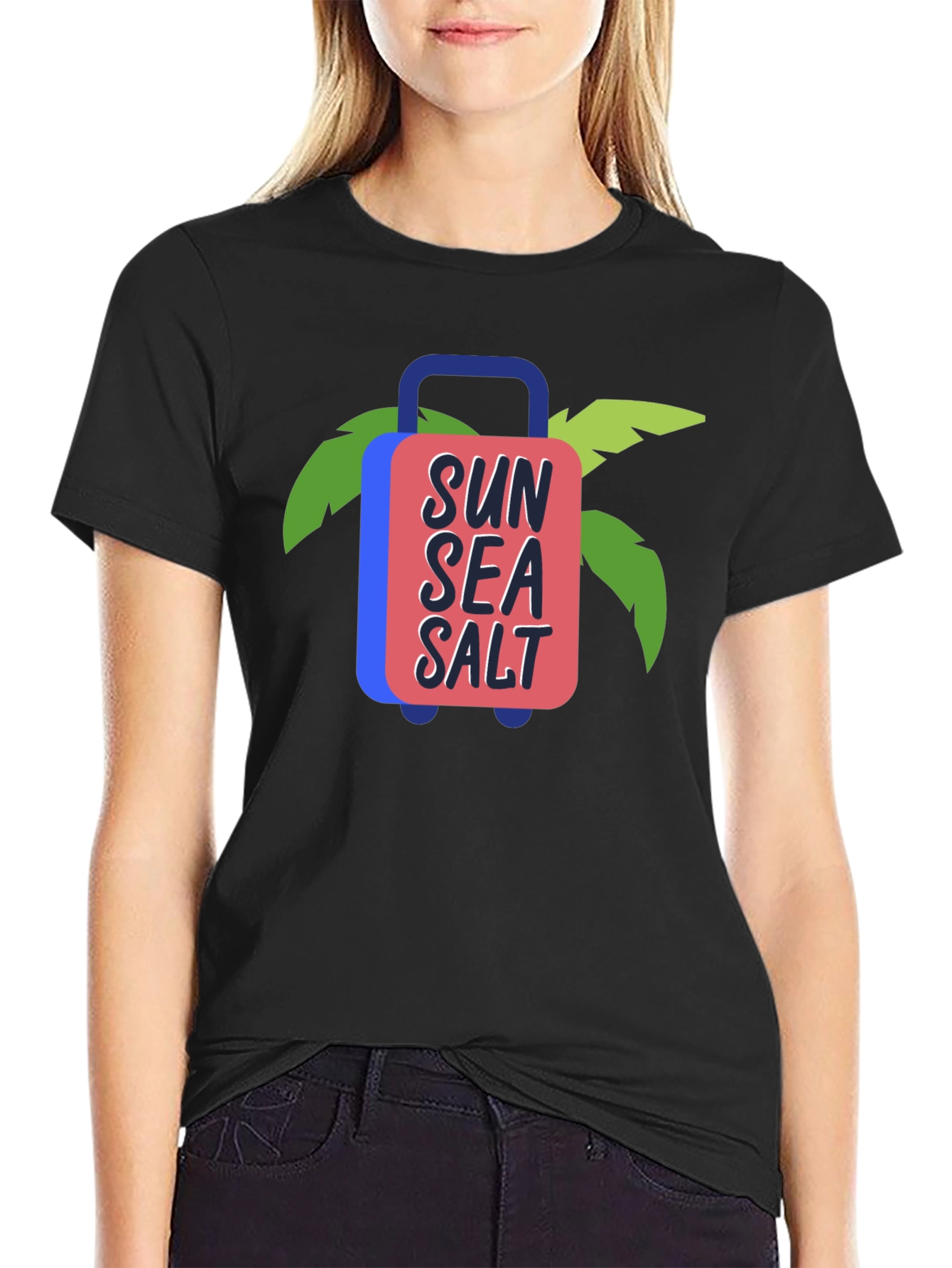 Sun Sea Salt Graphic Tee - Vacation Ready
