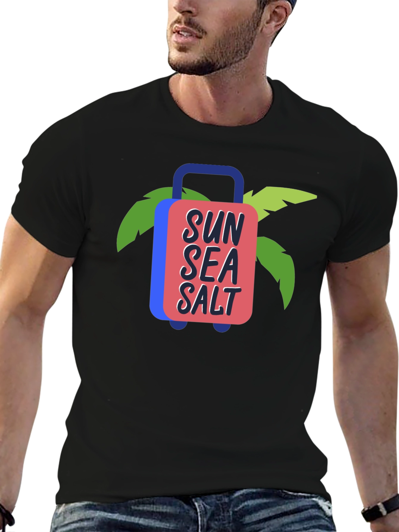 Sun Sea Salt Graphic Tee - Vacation Ready