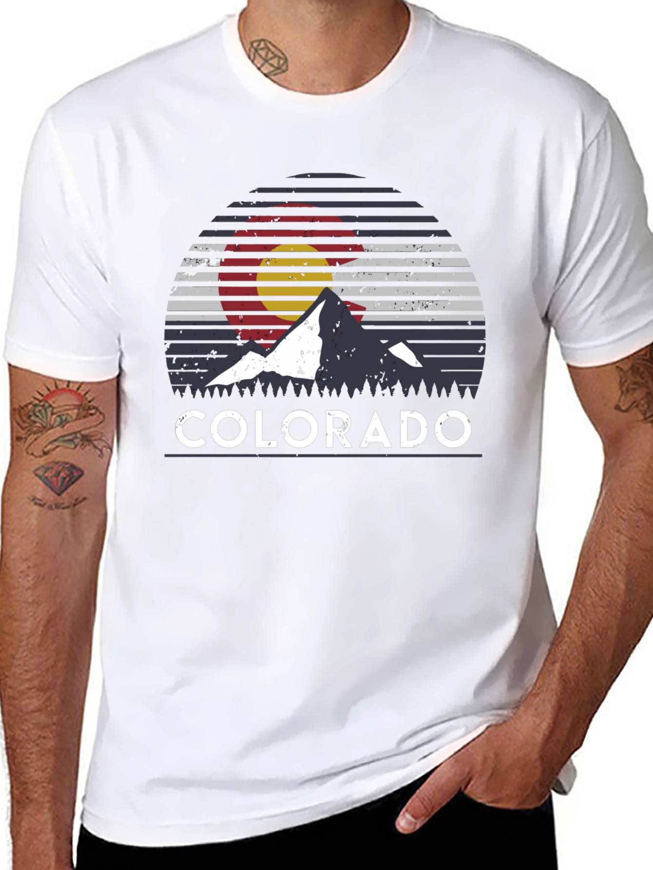 Colorado Mountain Graphic Tee