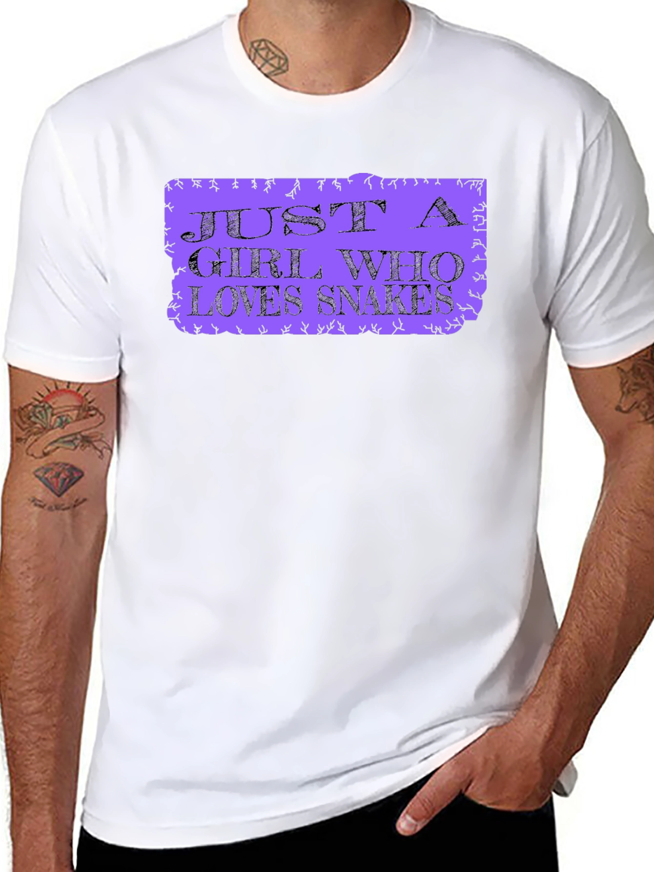 Just A Girl Who Loves Snakes T-Shirt