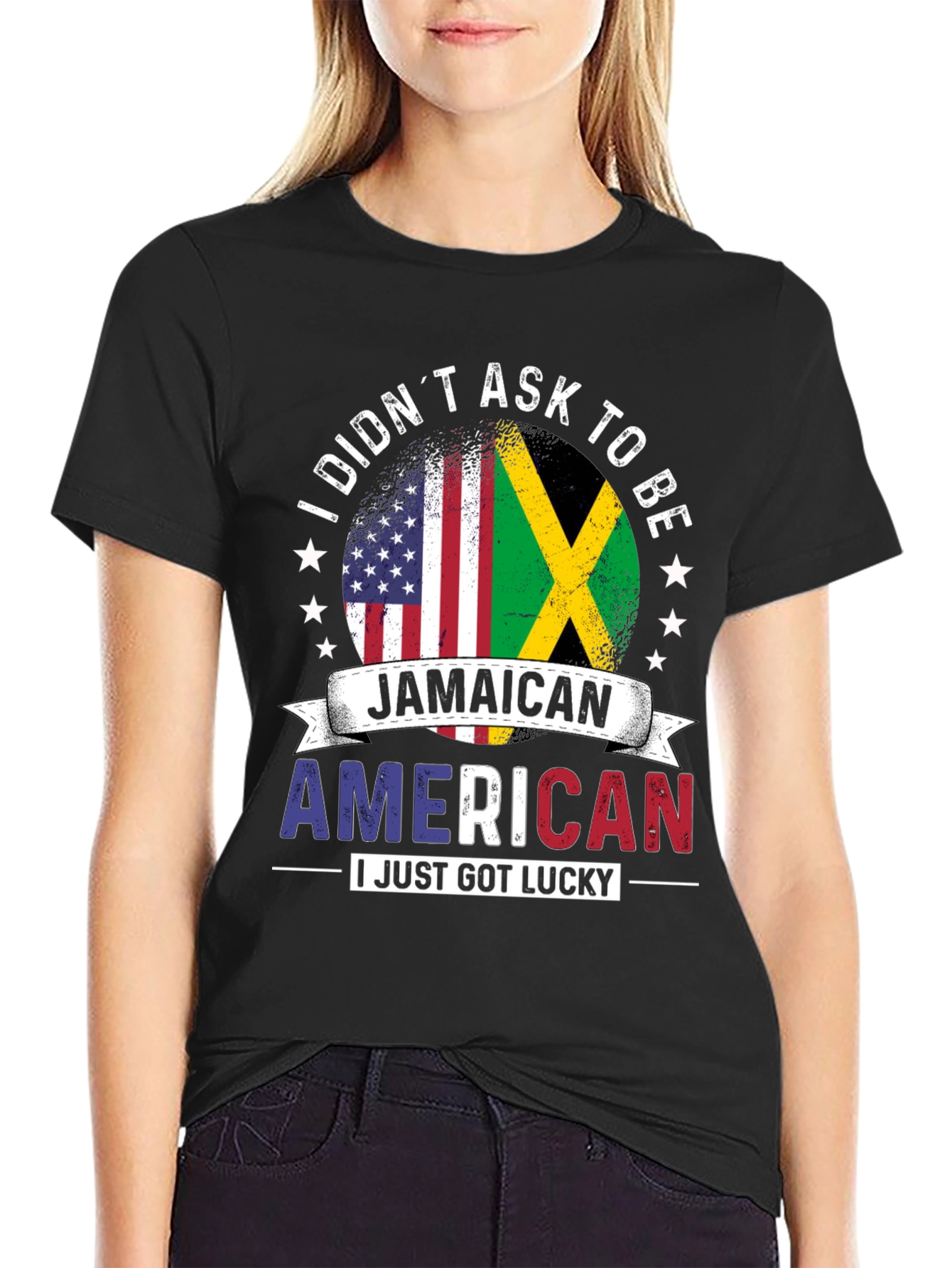 Jamaican American Pride T-Shirt