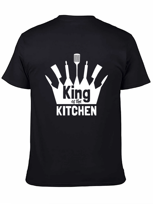King of the Kitchen Graphic Tee - Chef Humor