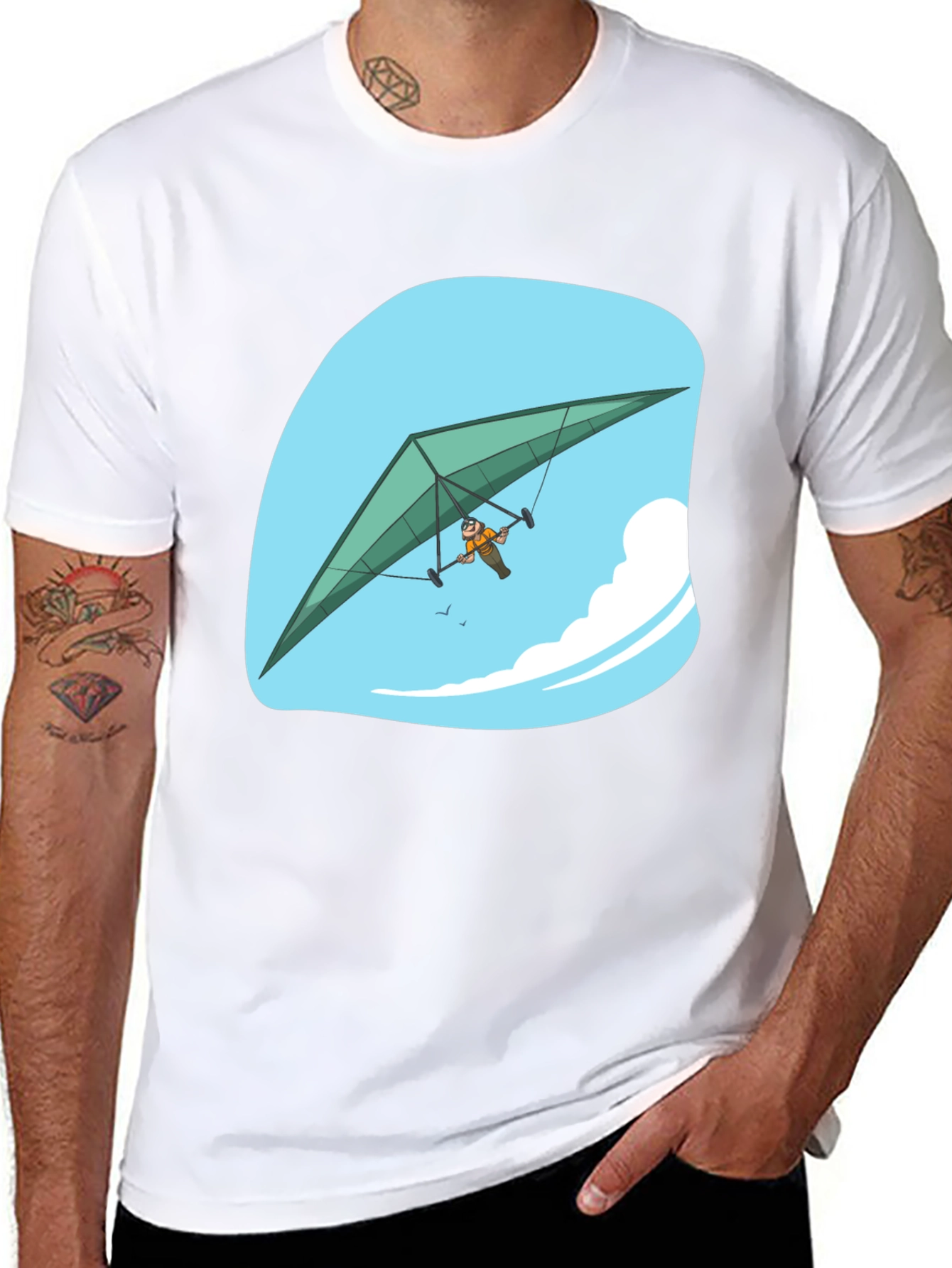 Hang Glider T-Shirt Sky Adventure Tee