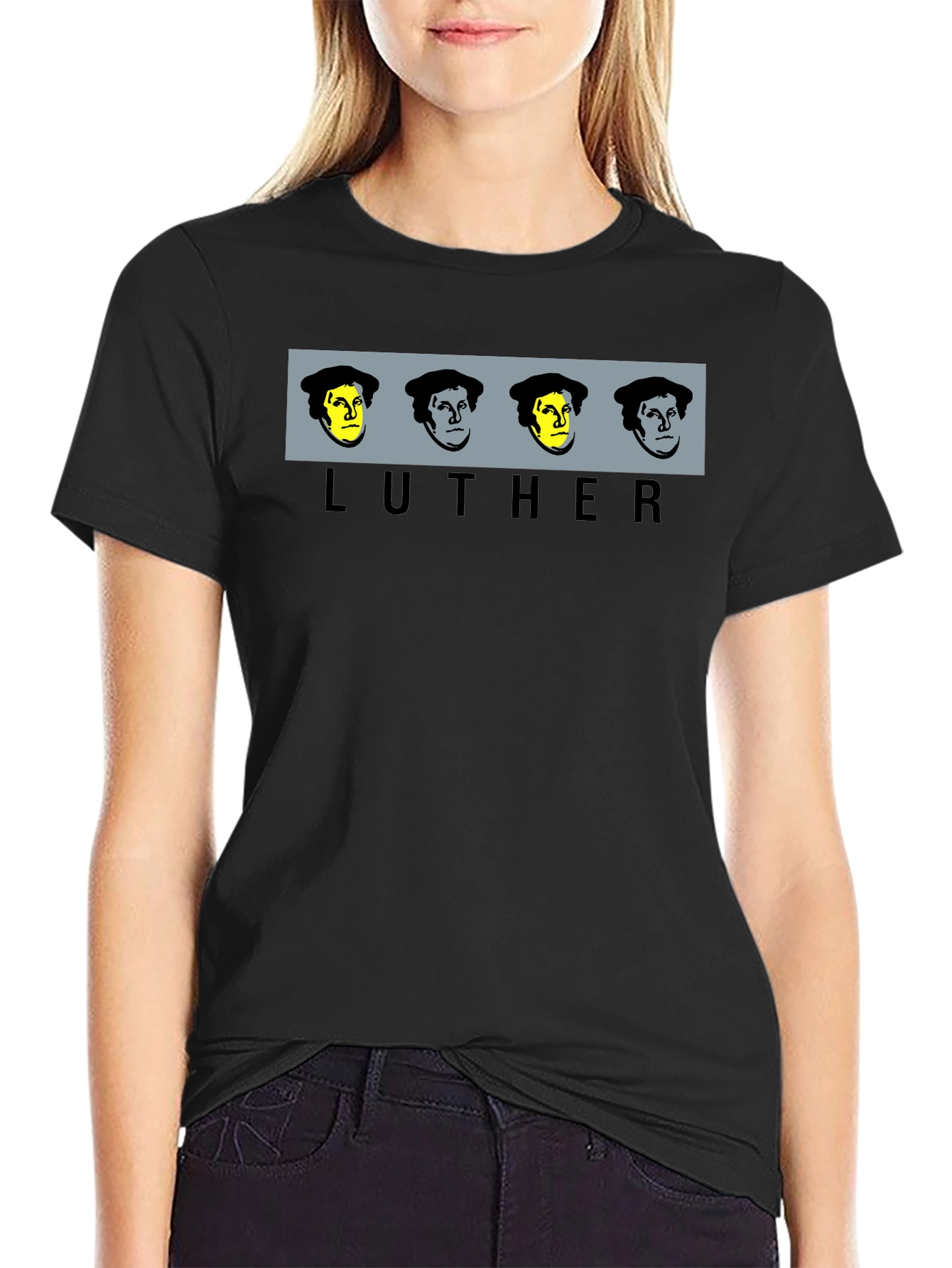 Luther T-Shirt - Mens Black Graphic Tee