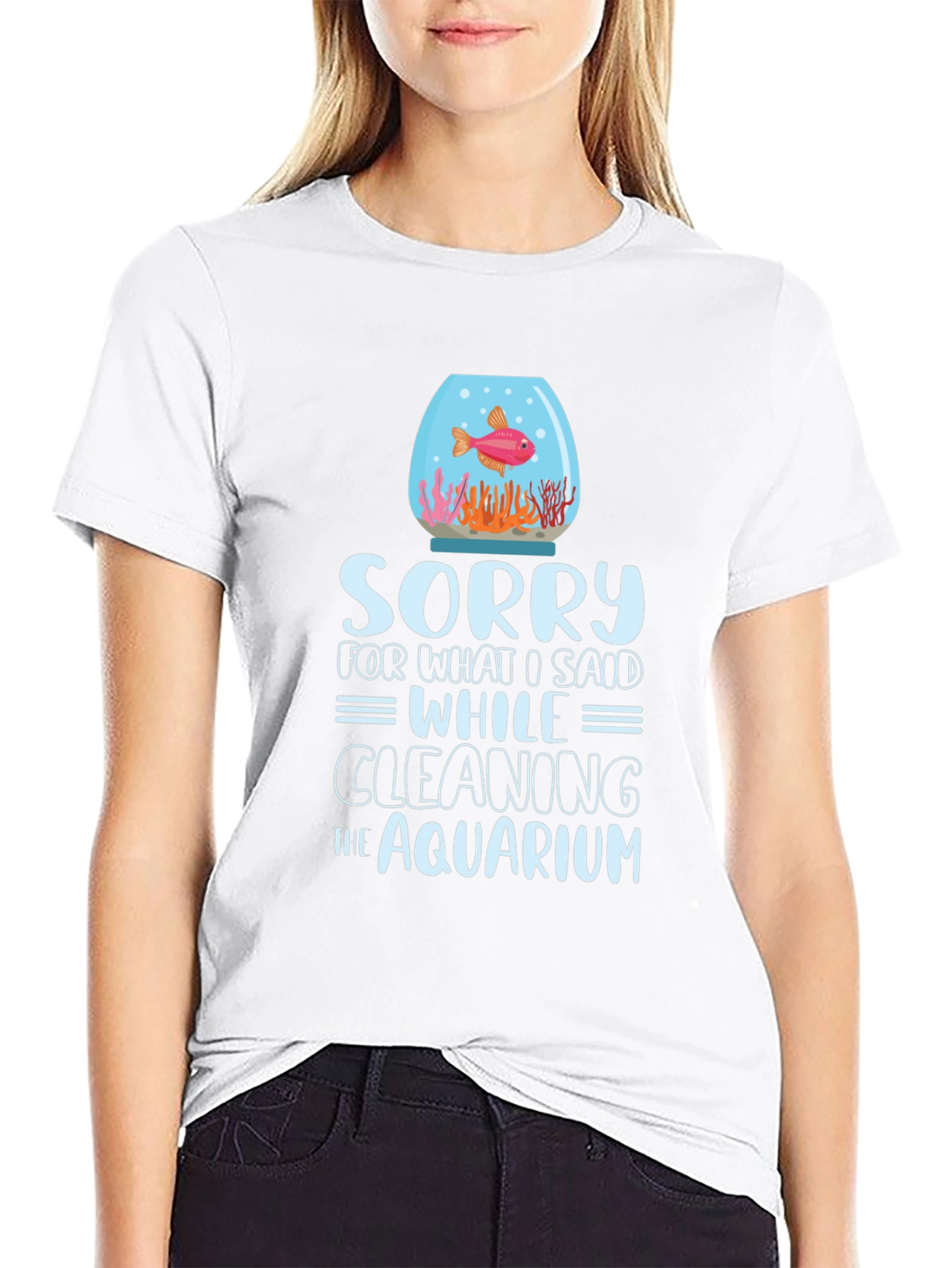 Funny Aquarium Cleaning T-Shirt