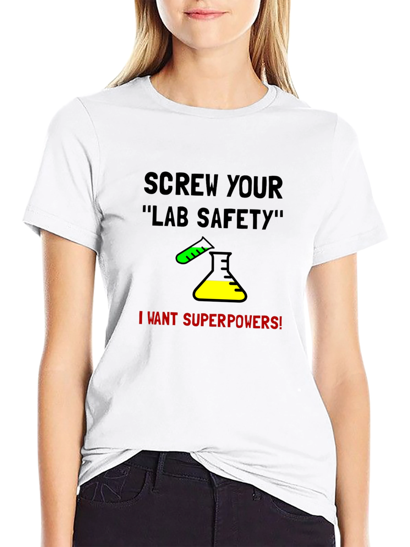 Lab Safety Superpower T-Shirt - Science Tee