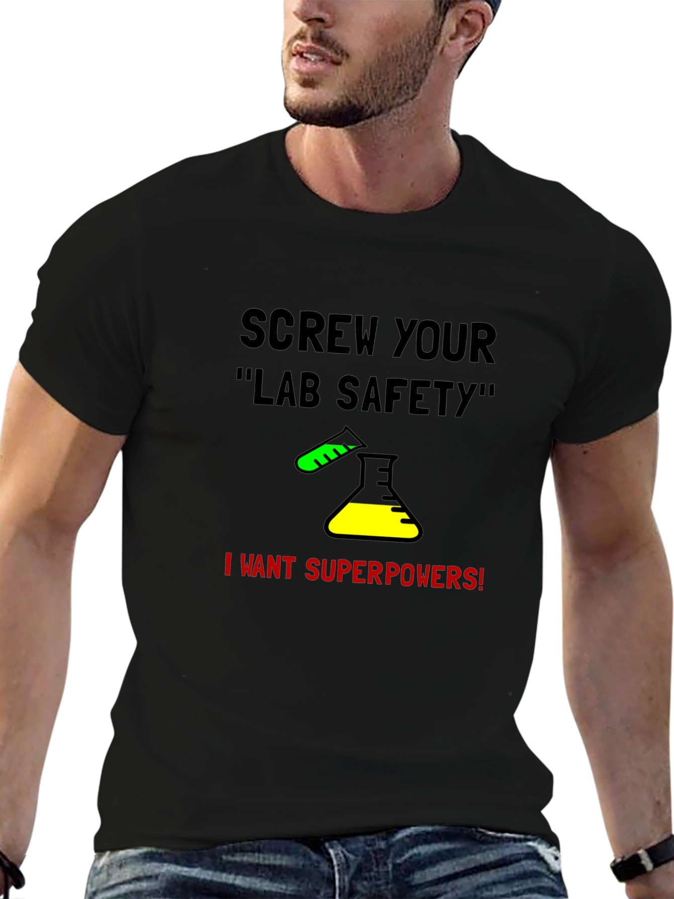 Lab Safety Superpower T-Shirt - Science Tee