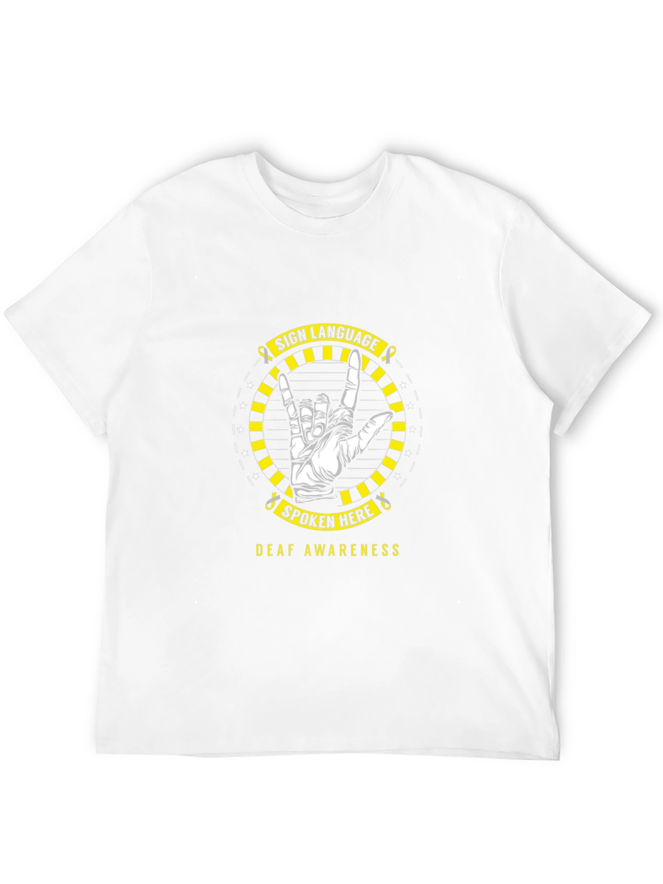 Deaf Awareness Sign Language T-Shirt