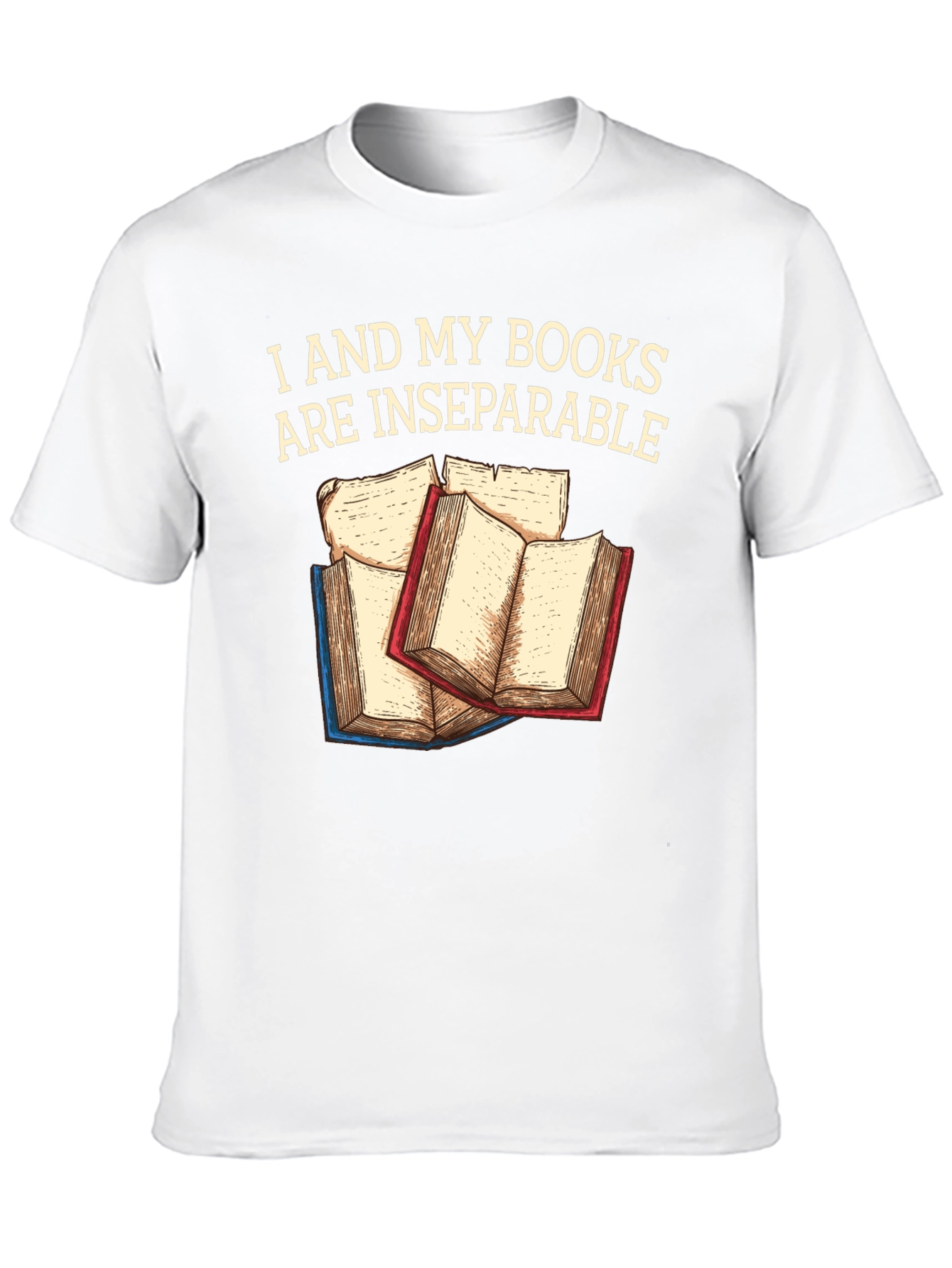 I and My Books Are Inseparable T-Shirt