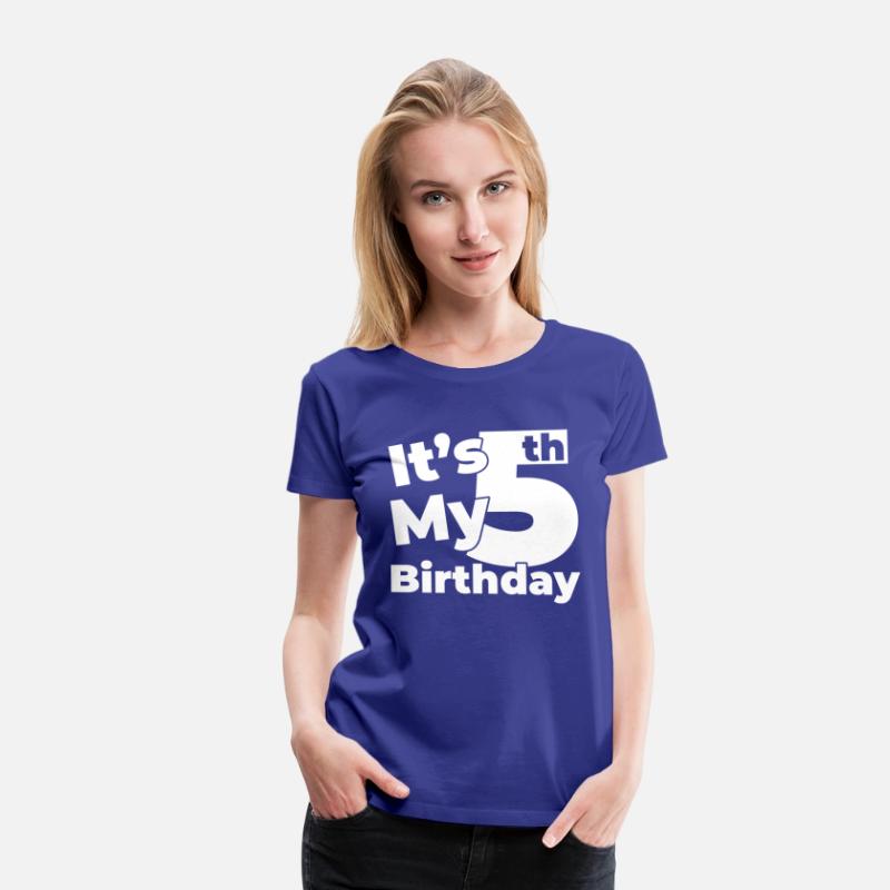 5th Birthday Shirt Its My 5th Birthday 5 Year