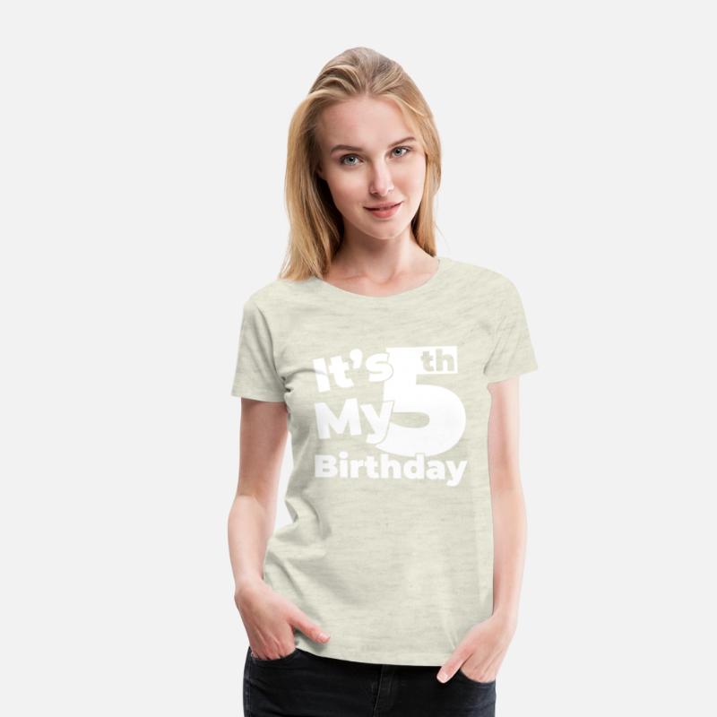 5th Birthday Shirt Its My 5th Birthday 5 Year