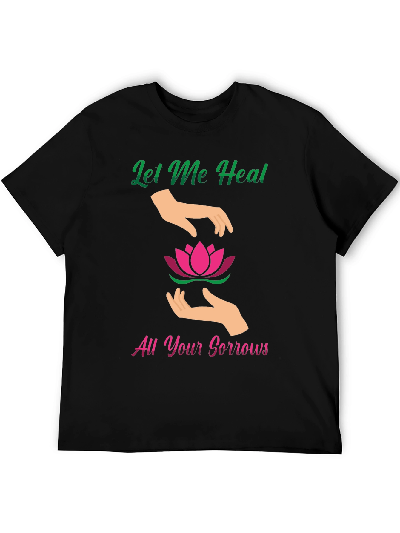 Let Me Heal Lotus Flower T-Shirt