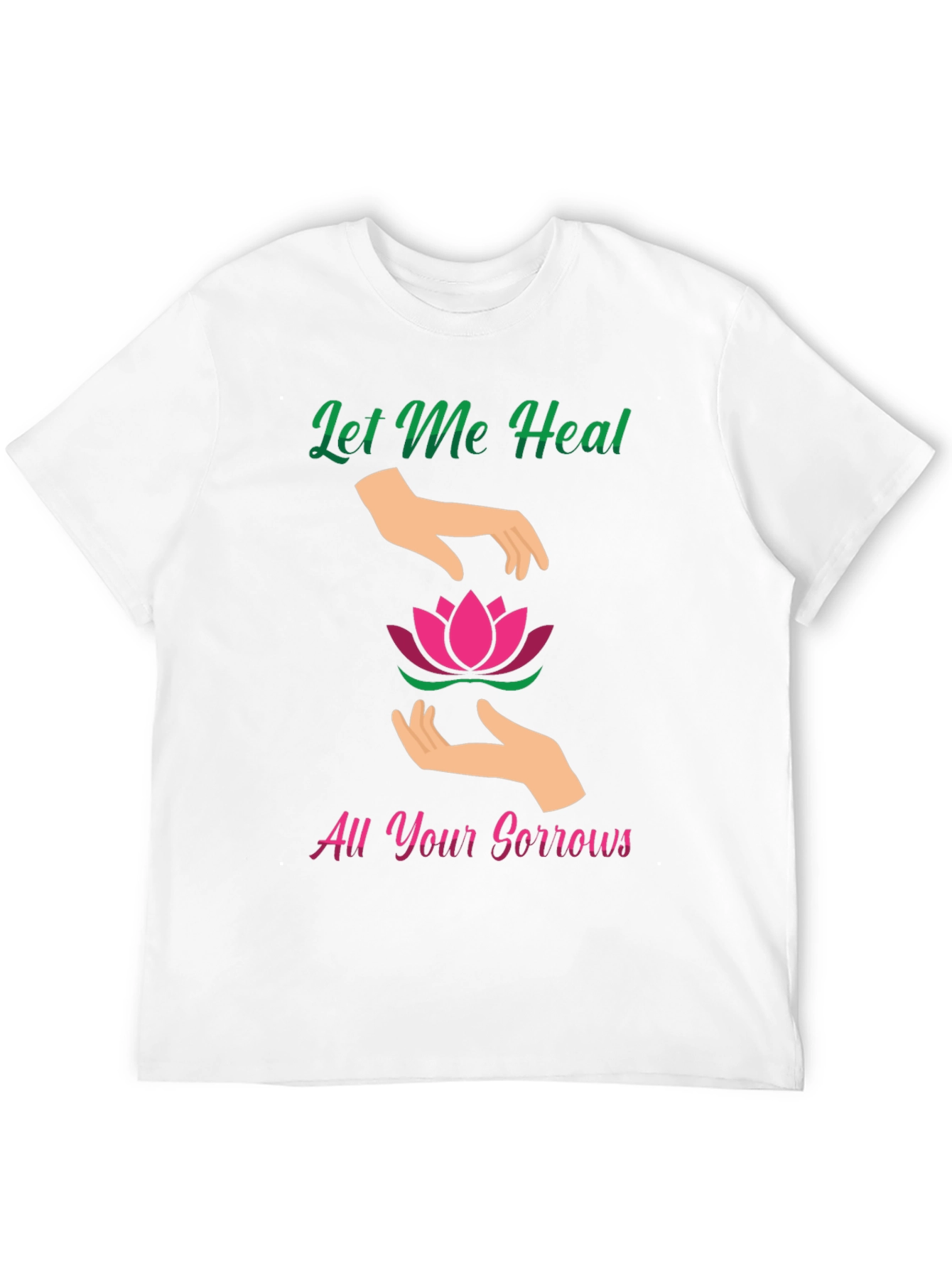 Let Me Heal Lotus Flower T-Shirt