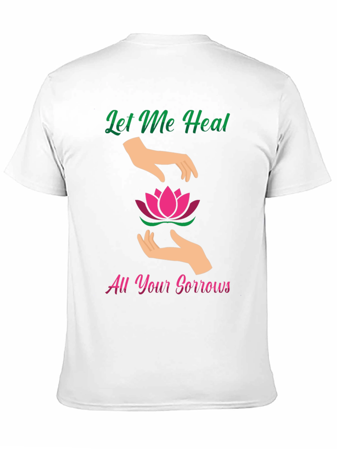 Let Me Heal Lotus Flower T-Shirt