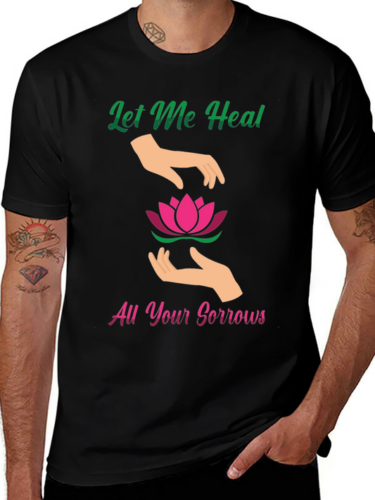 Let Me Heal Lotus Flower T-Shirt
