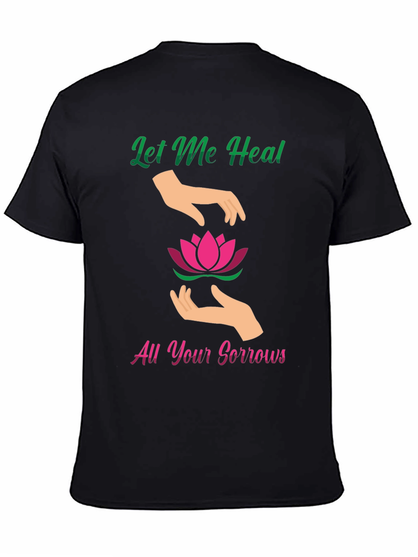 Let Me Heal Lotus Flower T-Shirt