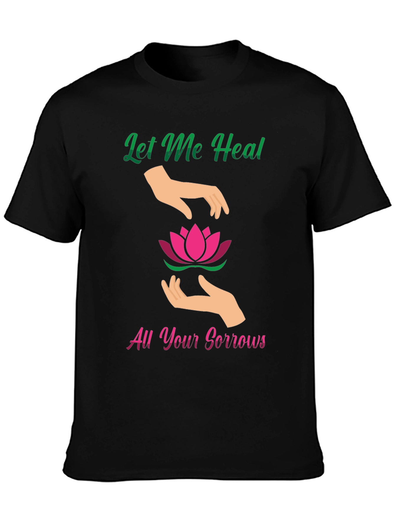 Let Me Heal Lotus Flower T-Shirt